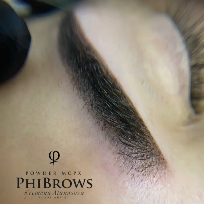 Powder Brows — резултат
